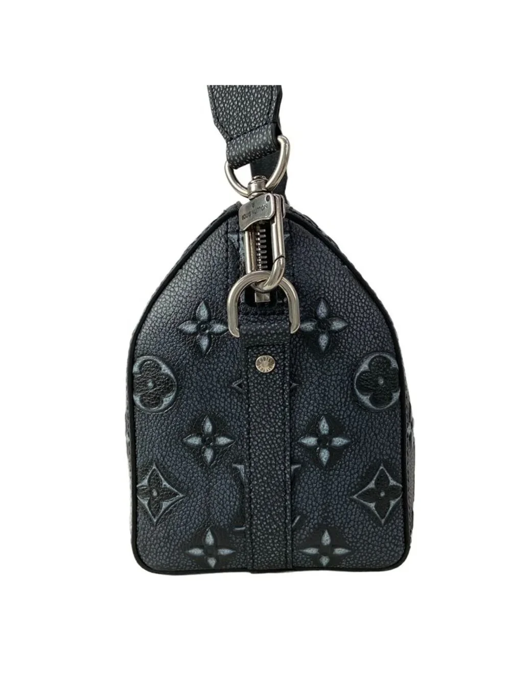 Louis Vuitton Shoulder Bag Collection City Keepall LV Faded Charcoal Leather